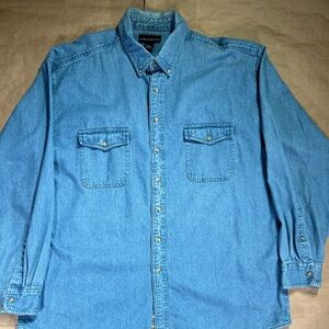 Croft & Barrow Light Blue Denim Shirt